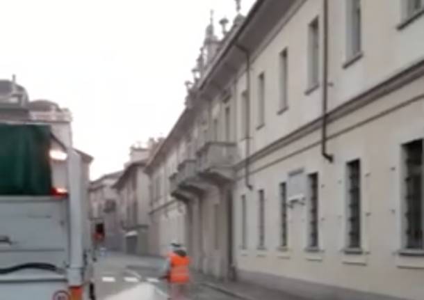 sanificazione strade sesto calende