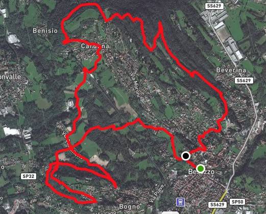 Sentieri di 14 Km a Besozzo 