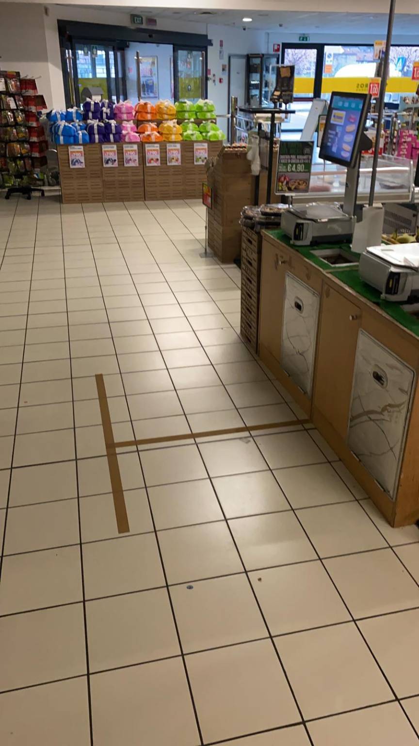 Supermercati coronavirus