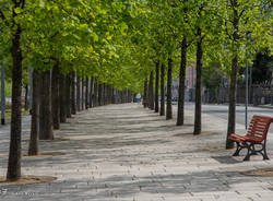 Coronavirus, Città deserte (foto di Franco Aresi)