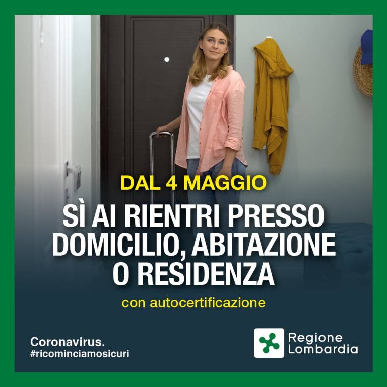Le regole della Fase 2 in Lombardia