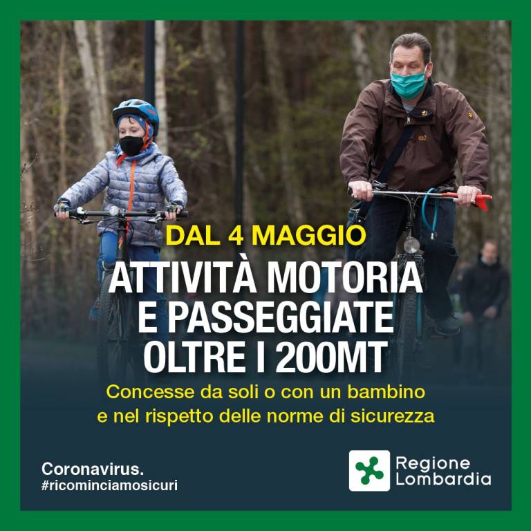 Le regole della Fase 2 in Lombardia