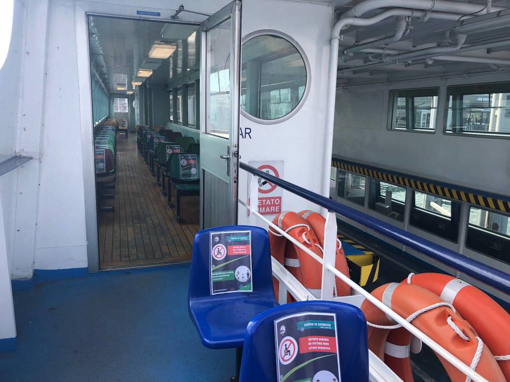 Fase 2: Viaggio in traghetto da Laveno Mombello a Intra 