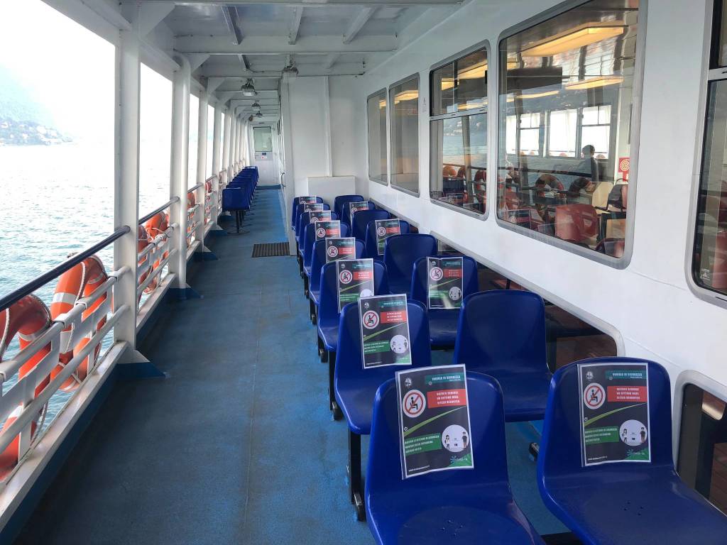 Fase 2: Viaggio in traghetto da Laveno Mombello a Intra 