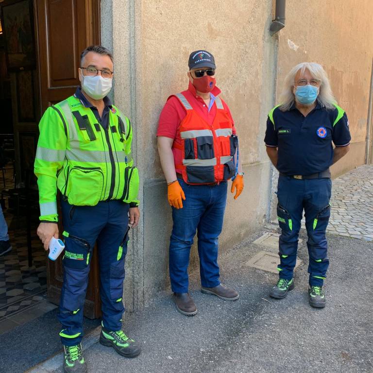 La ripresa delle messe domenicali 