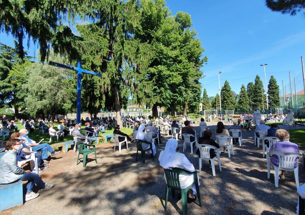 La ripresa delle messe domenicali 
