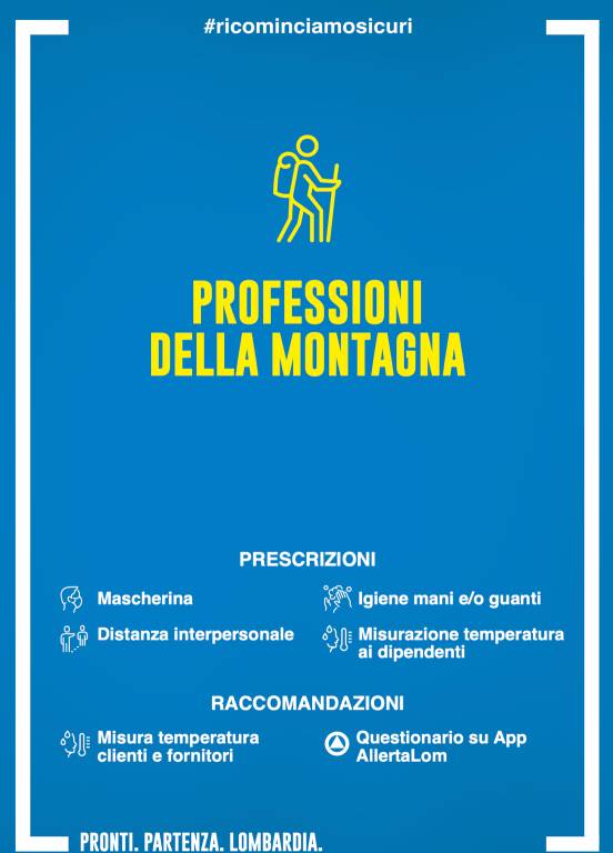 Le linee guida per la riapertura del 18 maggio in Lombardia