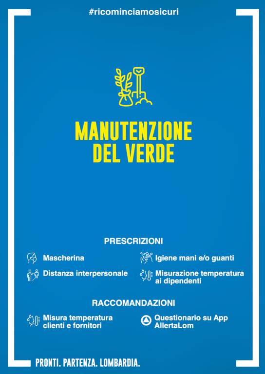 Le linee guida per la riapertura del 18 maggio in Lombardia