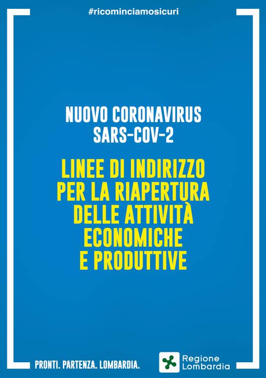 Le linee guida per la riapertura del 18 maggio in Lombardia