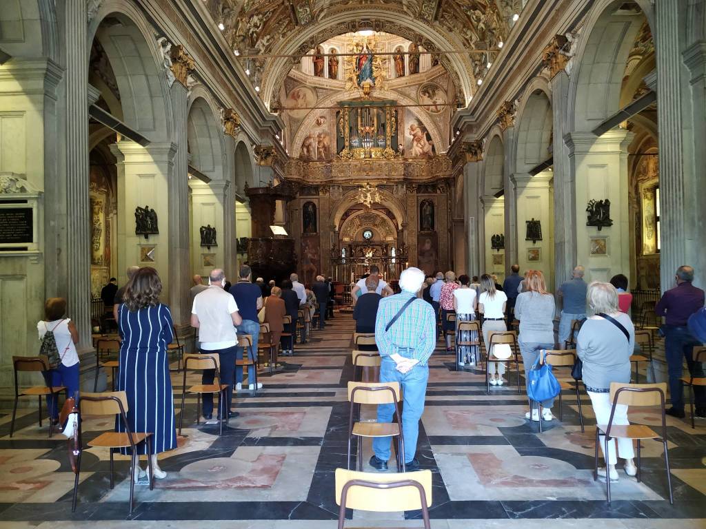 Saronno: dopo oltre due mesi tornano le messe domenicali