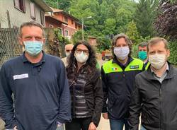 Alluvione Alto Varesotto: sopralluogo della delegazione di Regione Lombardia