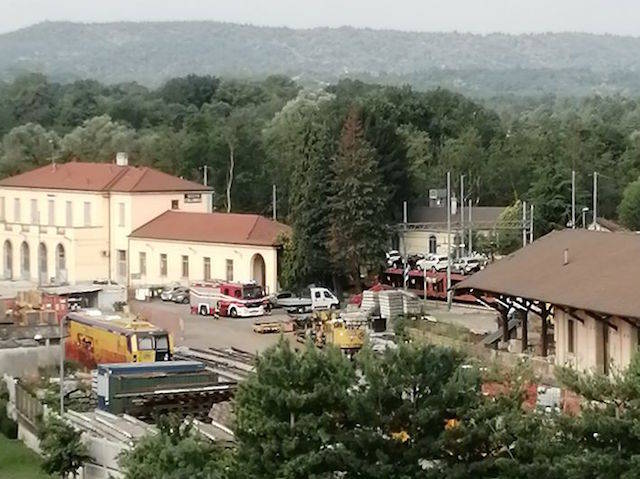 Investimento alla stazione di Sesto Calende