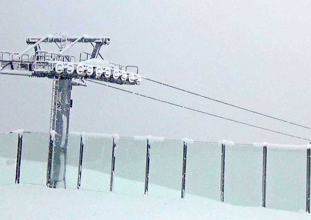 La neve di giugno a San Domenico