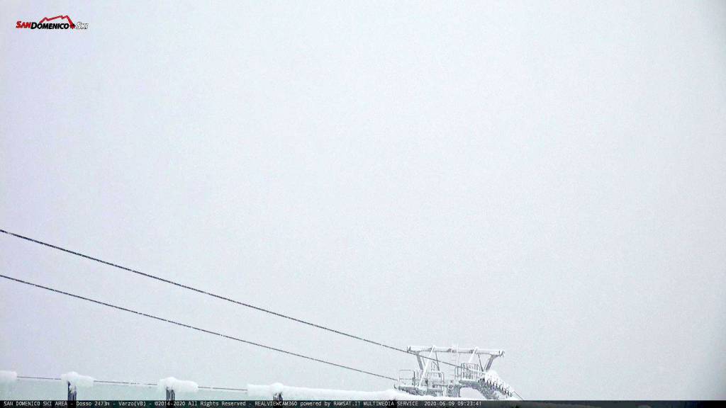 Torna la neve a San Domenico