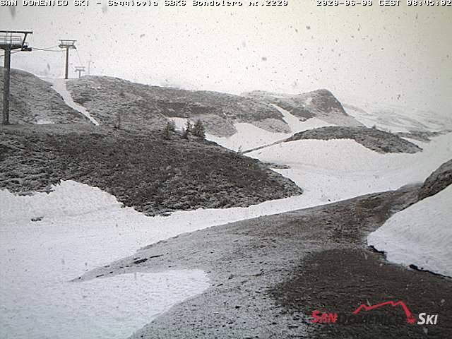 Torna la neve a San Domenico