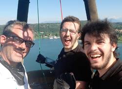 Arcadia Fly Team mongolfiera lago maggiore