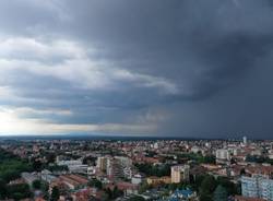 busto arsizio panorama nuvole maltempo