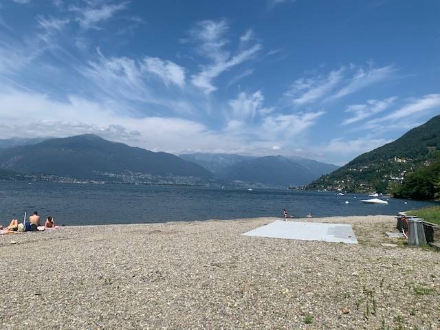 Zenna, lavori di sistemazione all\'arenile sulla spiaggia