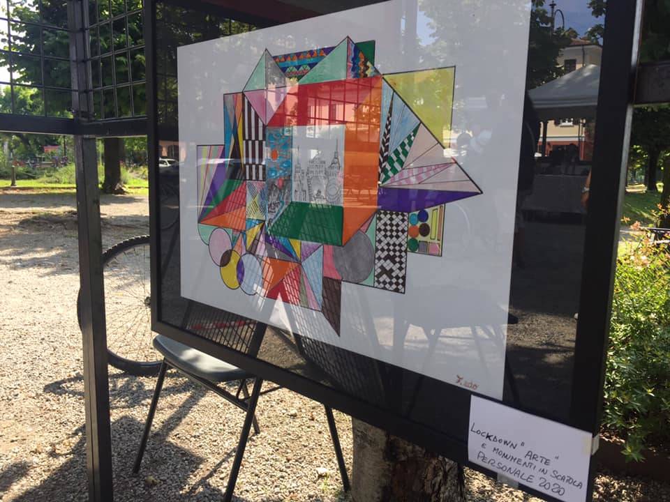 I quadri dell’assessore Favaron in beneficienza sul lungolago di Angera