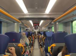 L'inaugurazione del treno Donizetti sulla tratta Milano-Luino