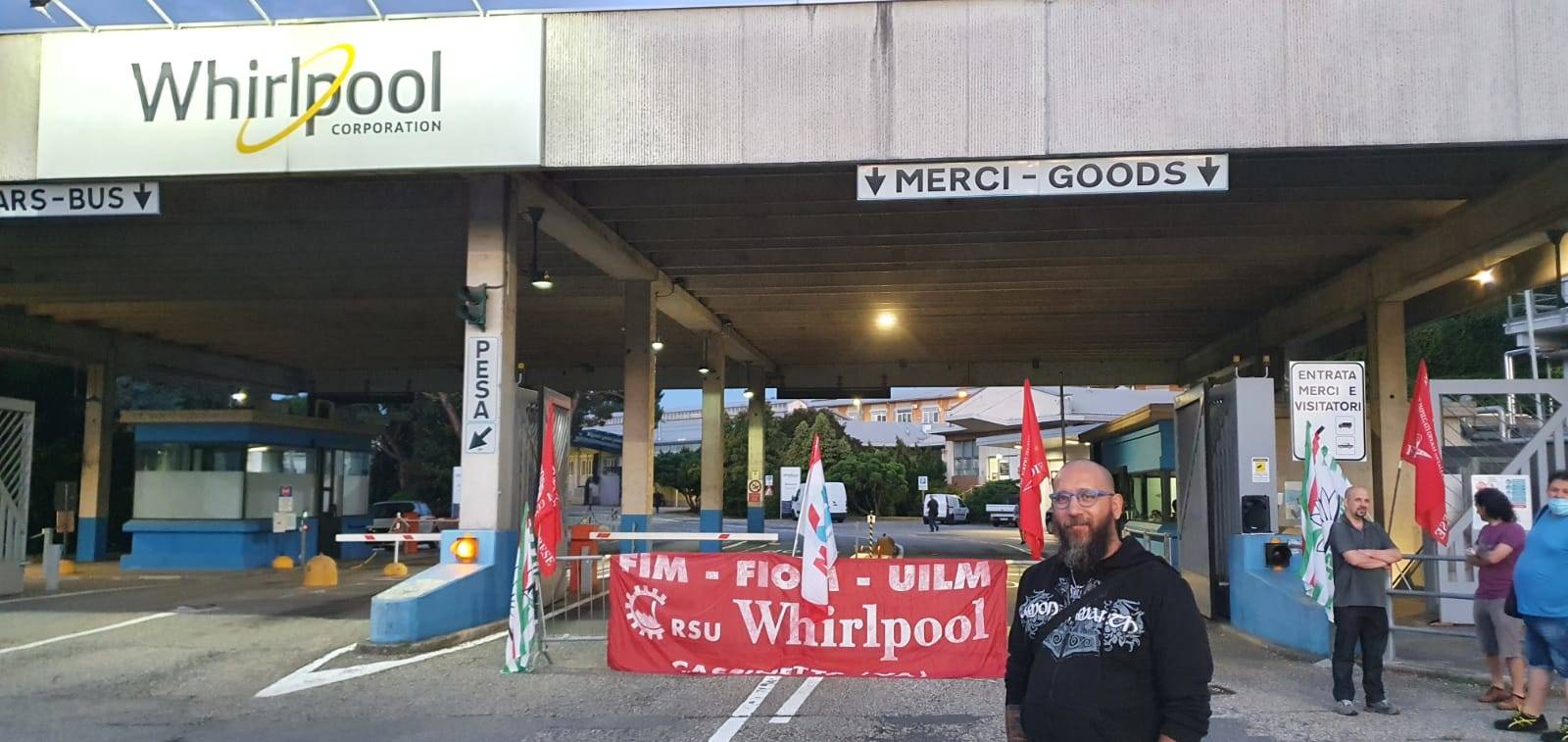 Sciopero Whirlpool luglio 2020