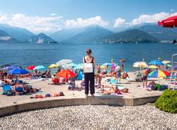 spiaggia lago maggiore