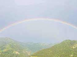 Veddasca: doppio arcobaleno