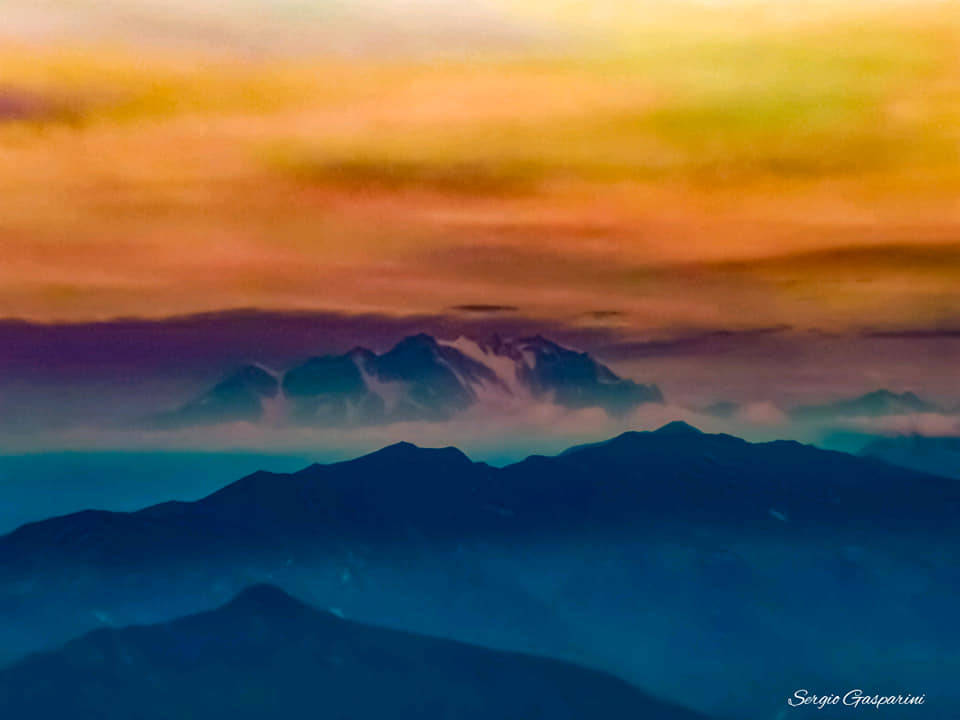 Alba sul Mottarone - foto di Sergio Gasparini