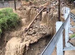 Maccagno, le foto delle zone alluvionate