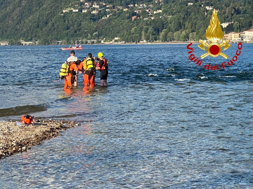 ricerche bambina dispersa lago maggiore germignaga