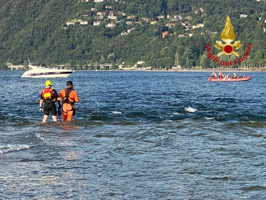 ricerche bambina dispersa lago maggiore germignaga