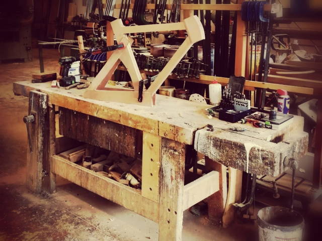 Il progetto \"Alfredo Wooden Bicycles\"