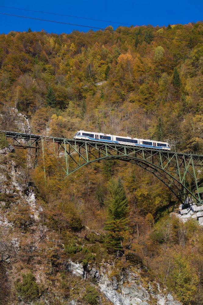 Il treno del foliage e i colori dell'autunno