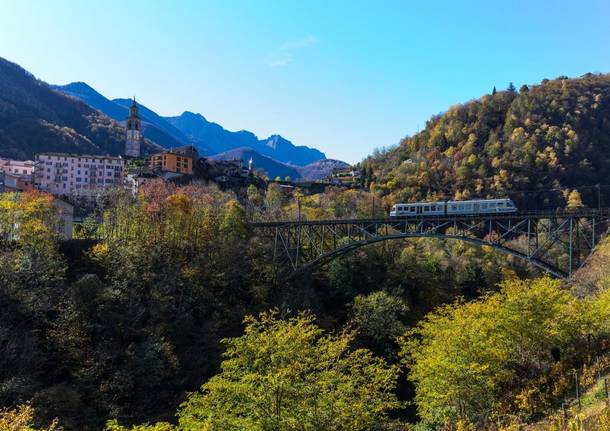 Il “treno del foliage” e i colori dell’autunno