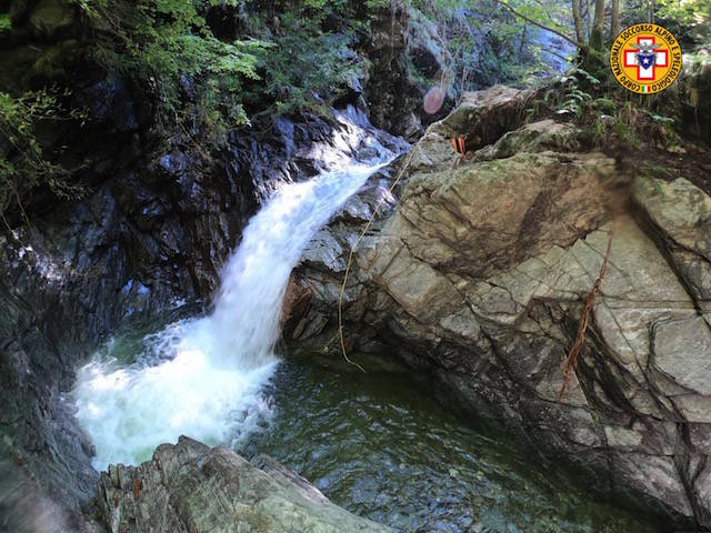 ritrovamento corpo torrente molinera maccagno