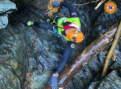 ritrovamento corpo torrente molinera maccagno