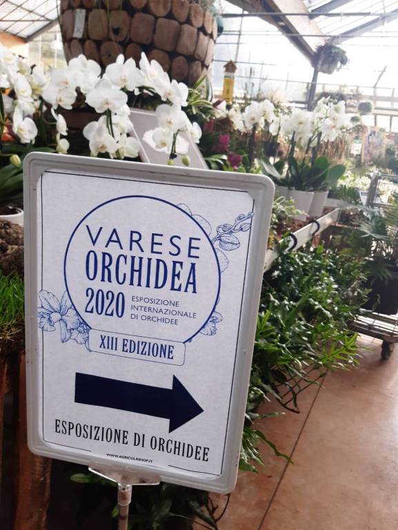 Taglio del nastro per “Varese Orchidea 2020”