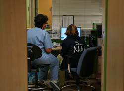 Il Covid Hub dell'ospedale di Varese
