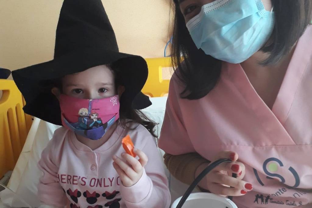 Il Ponte del Sorriso, una festa di Halloween per i bimbi ricoverati in ospedale