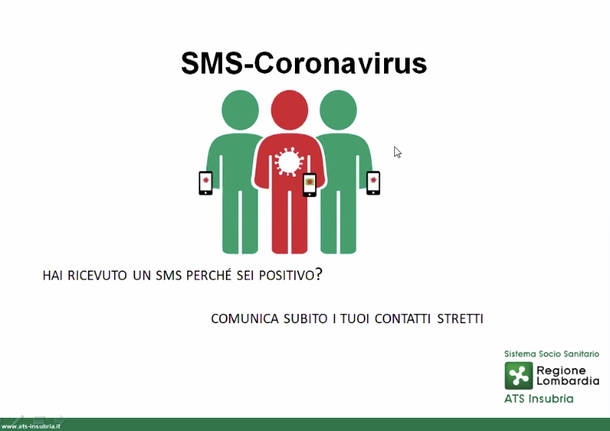 La presa in carico del positivo di Ats Insubria