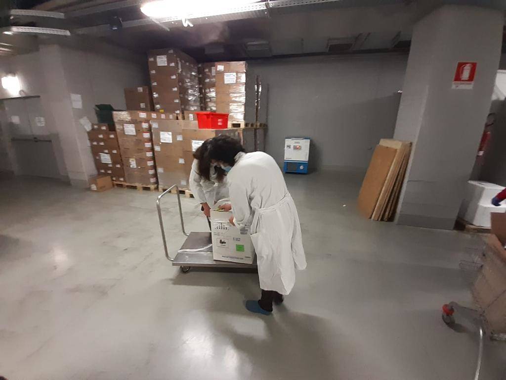 Arrivati all’ospedale di Varese i vaccini per il personale dei reparti covid e dei pronto soccorso