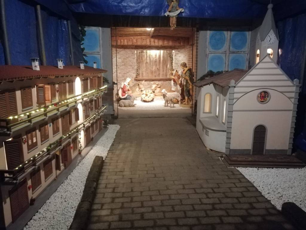 Il presepe del signor Giuseppe a Lentate