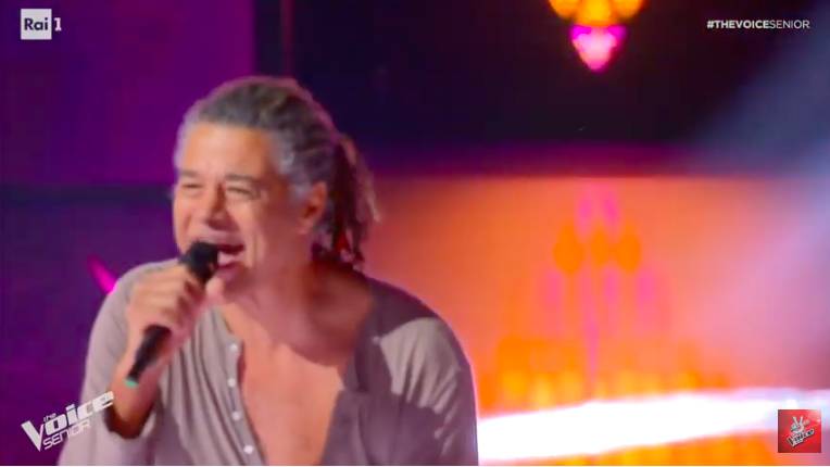 Marco Guerzoni, le blind auditions a The Voice Senior
