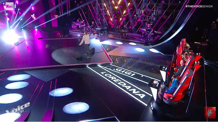 Marco Guerzoni, le blind auditions a The Voice Senior