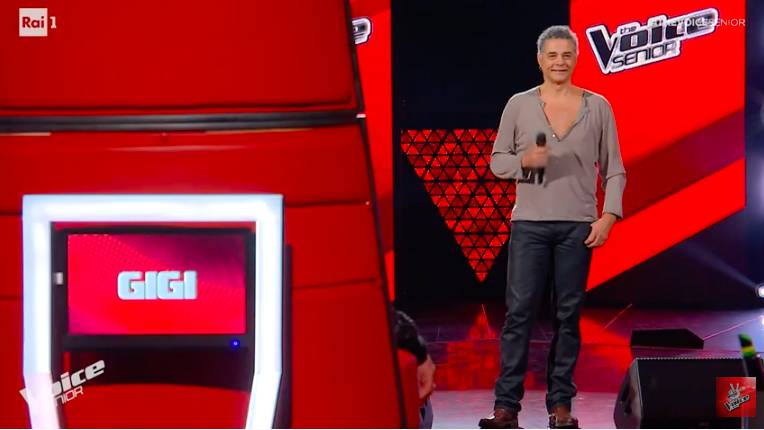 Marco Guerzoni, le blind auditions a The Voice Senior