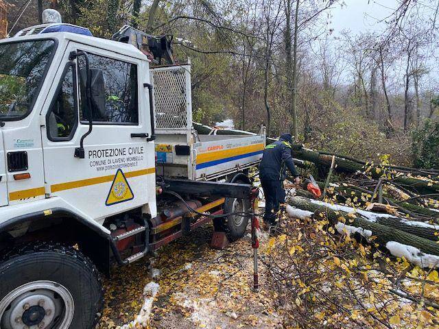 neve caravate protezione civile