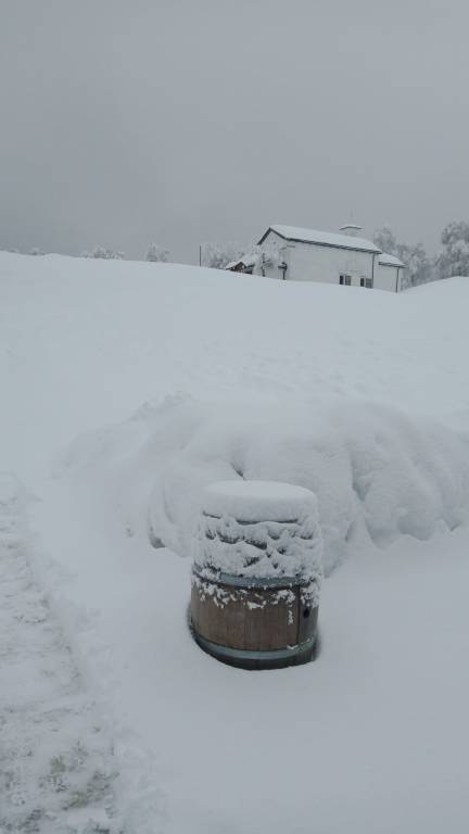 Altra imbiancata alla Forcora