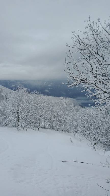 Altra imbiancata alla Forcora