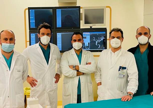 ospedale dei Varese - neuroradiologia . dottor Baruzzi e dottor Giorgianni