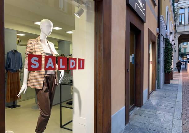 Saldi invernali 2021 a Varese